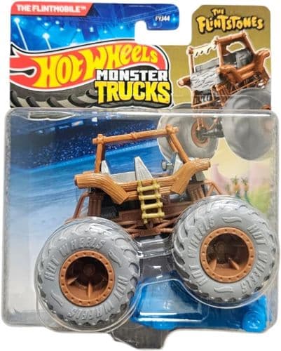 Hot Wheels Monster Trucks The Flintstones Flintmobile
