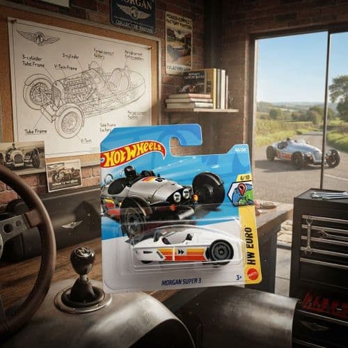 Hot Wheels Morgan Super 3 Car. (1)