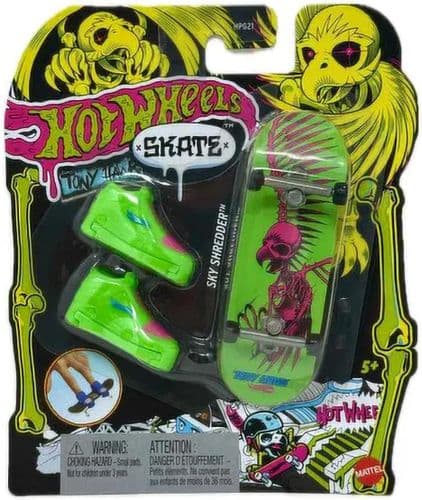 Hot Wheels Skate Tony Hawk Fingerboard Set-Sky Sherdder