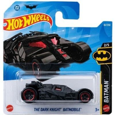Hot Wheels: The Dark Knight Batmobile (Black and Red)