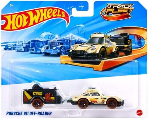 Hot Wheels Track Fleet Porsche 911 Off-Roader Vehicle