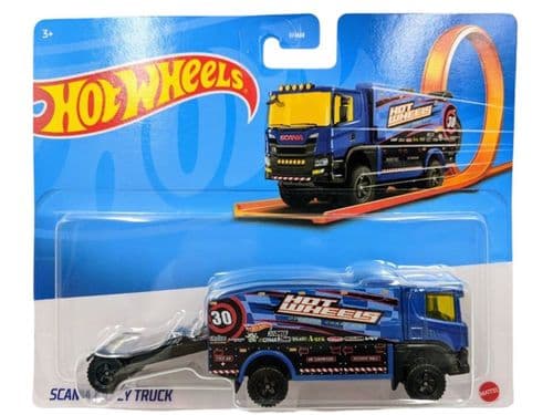 Hot Wheels Track Fleet Scania Rally Truck