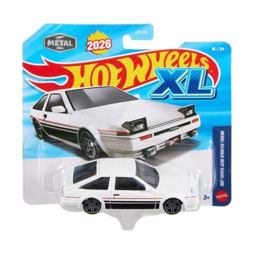 Hot Wheels XL 1987 Toyota AE86 Sprinter Trueno