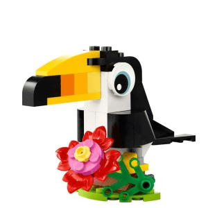 Lego Creator 3-in-1 Tropical Toucan Paper Bag Set