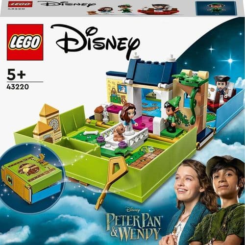 Lego Disney 43220 Peter Pan & Wendy's Storybook Adventure Portable Playset