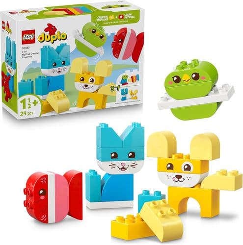Lego Duplo 3 in 1 My First Creative Cute Pets Set