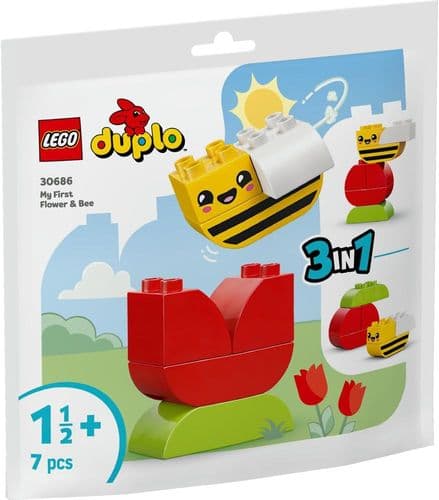 Lego Duplo My First Flower and Bee Paper Bag Polybag Set