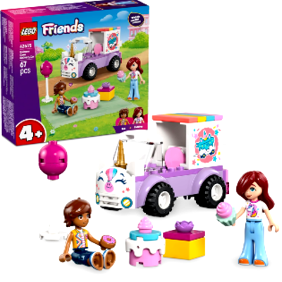 Lego Friends Unicorn Cake Delivery Car