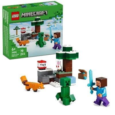 Lego Minecraft Steve's Taiga Adventure Set