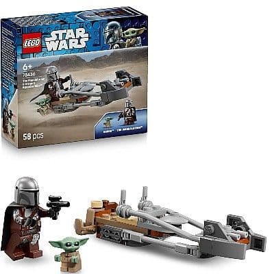 Lego Star Wars 75436 The Mandalorian & Grogu's Speeder Bike Set