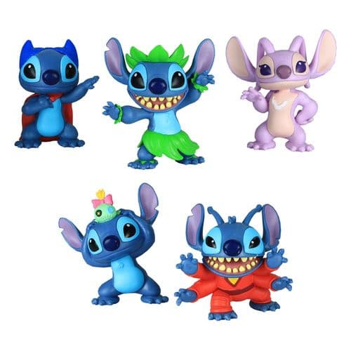 Lilo & Stitch Mini Figure 5-Pack Stitch Collectible Figure Set 7 cm Mini-figures Lilo & Stitch