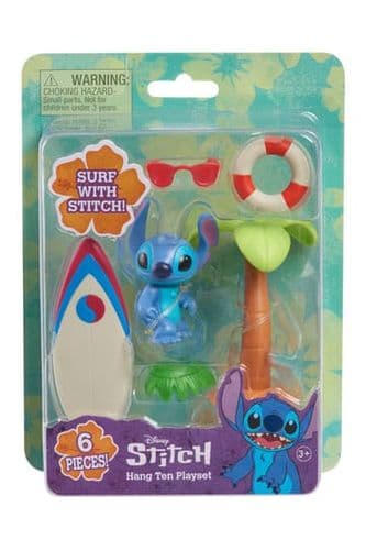 Lilo & Stitch Mini Figure Playset Hang Ten Stitch 7 cm