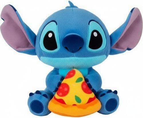 Lilo & Stitch Plush Figure Stitch with Pizza 25 cm