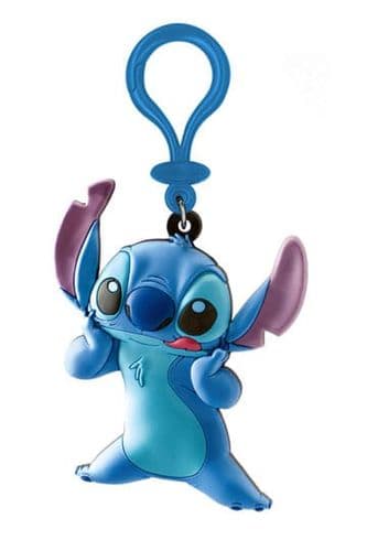 Lilo & Stitch PVC Bag Clip Stitch Keyring
