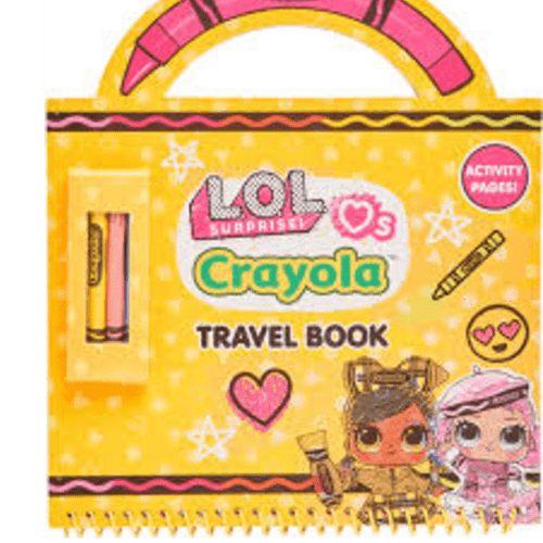 LOL Surprise Crayola Travel Book