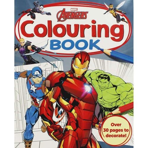 Marvel Avengers Colouring Book