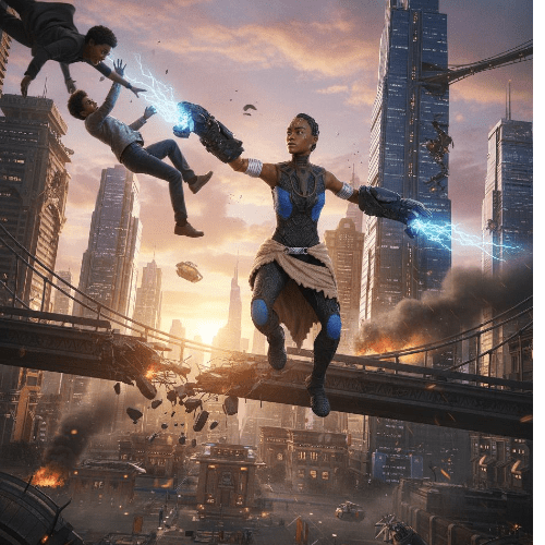 Marvel Black Panther 6 Inch Figure Shuri (FREE Black Panther Marvel 6 Inch Figure)