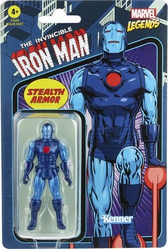 Marvel Legends RETRO Marvel Comics Iron Man (Stealth Armor)