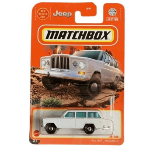 Matchbox 1964 Jeep Wagoneer White Jeep