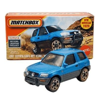 Matchbox 1997 Toyota  Rav4 Off Road.