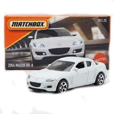 Matchbox 2004 MazdaRX-8  (White)