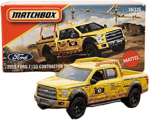 Matchbox 2015 Ford F150 Contractor Truck/Camion