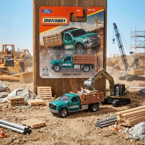 Matchbox F-350 Stake Bed Truck