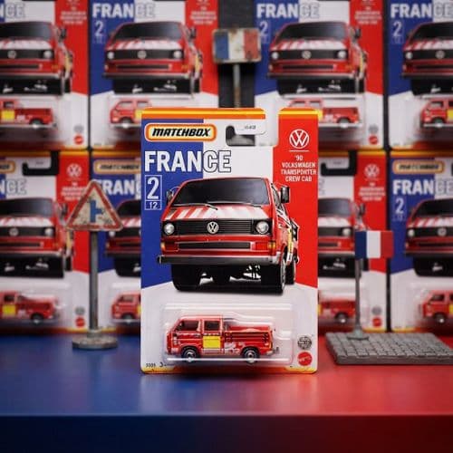 Matchbox France 2/6 90 Volkswagen Transporter Crew Cab