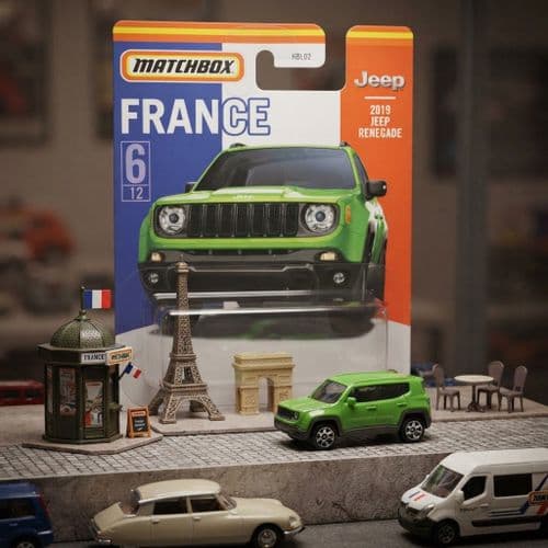 Matchbox France 6/6 2019 Jeep Renegade
