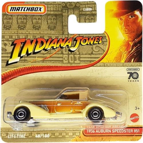 Matchbox Indiana Jones 1936 Auburn Speedster 851 Car
