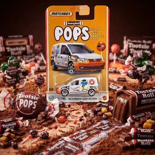 Matchbox Tootsie Roll Volkswagen Caddy Delivery