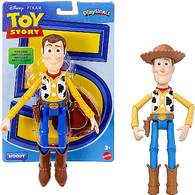 Mattel Disney and Pixar Toy Story Woody Action Figure