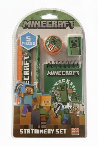 Mindcraft Stationery Set