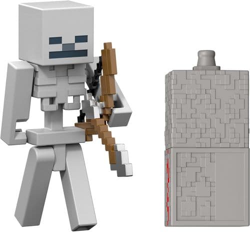 Minecraft Build A Portal 8cm Figure - Skeleton