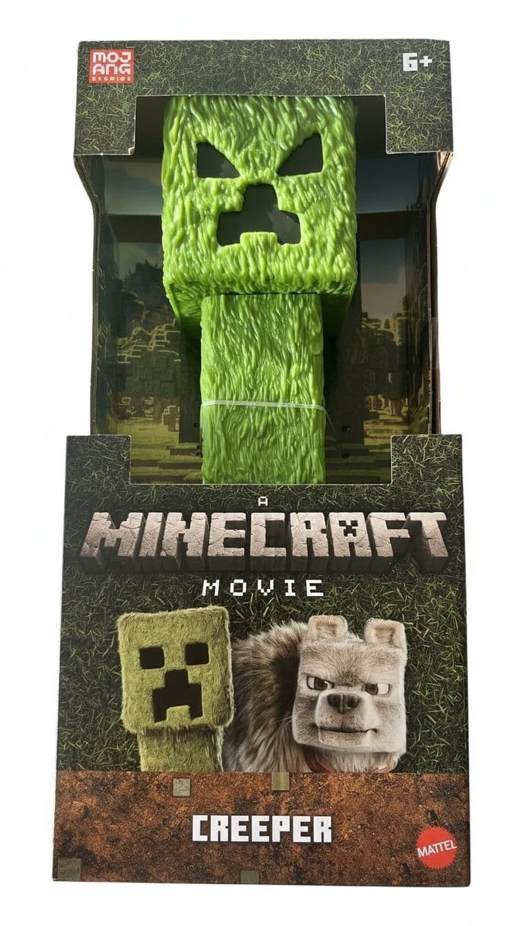 Minecraft Large-Scale Action Figure 12-inch Posable Creeper Figure