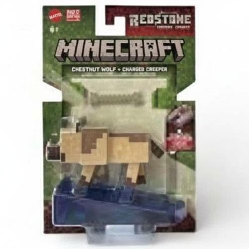 Minecraft Redstone Chestnut Wolf