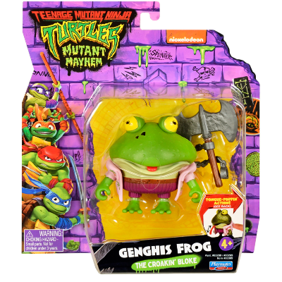 Mutant Turtles Genghis Frog Toy