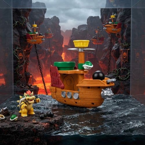 My Mario Little People Playset Bowser's Airship