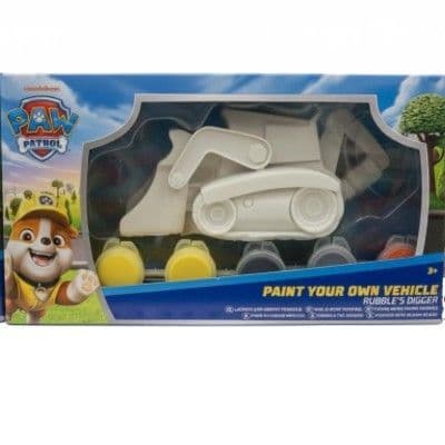 Paw Patrol Paint Your Own Vehicle Rubble's Digger