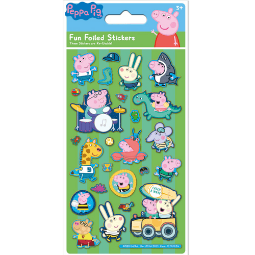 Peppa Fun Foiled  Stickers