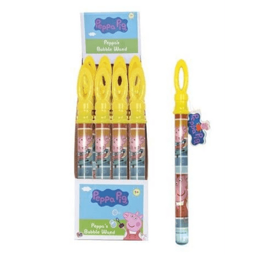 Peppa Pig Bubble Wand Stick, Outdoor Fun/ 1 Stick Per Sale