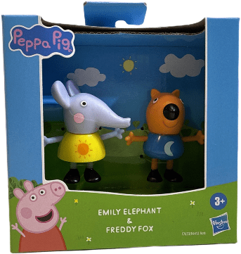 Peppa Pig Emily elephant and Freddy Fox