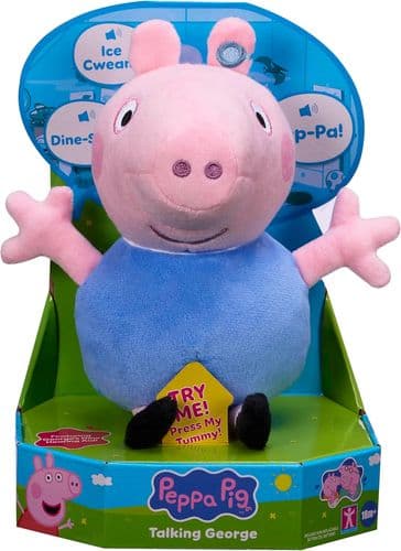 Peppa Pig George Talking Plush