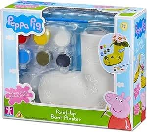 Peppa Pig Paint Up Boot Planter,
