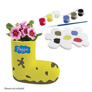 Peppa Pig Paint Up Boot Planter
