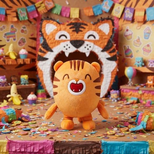 Piñata Smashlings Plush Buddy - Tiger