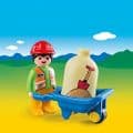 Playmobil 6961 Worker with Wheelbarrow