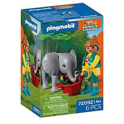 Playmobil: Zoo Baby Elephant with toys.