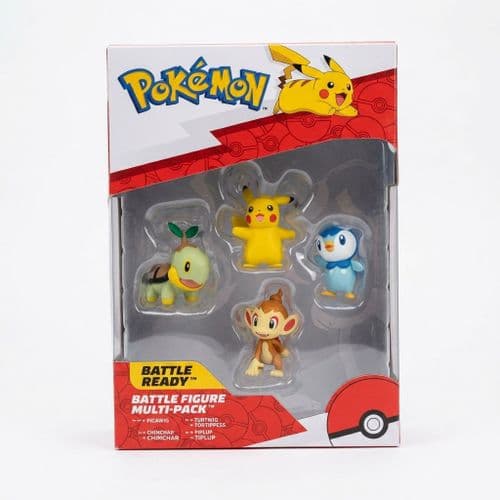 Pokémon Battle Ready: Pikachu, Turtwig, Chimchar, Piplup
