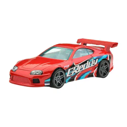 Red Full Card Hot Wheels